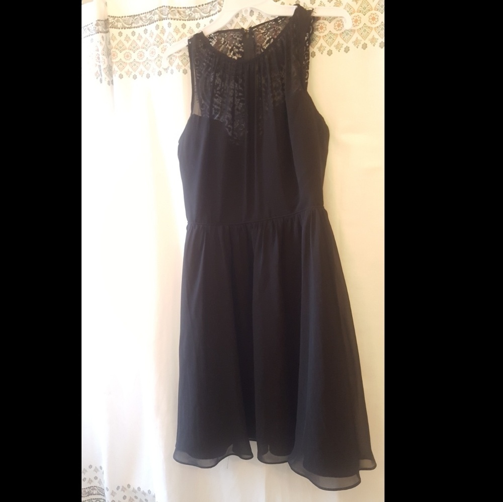 Black Alfred Angelo dress